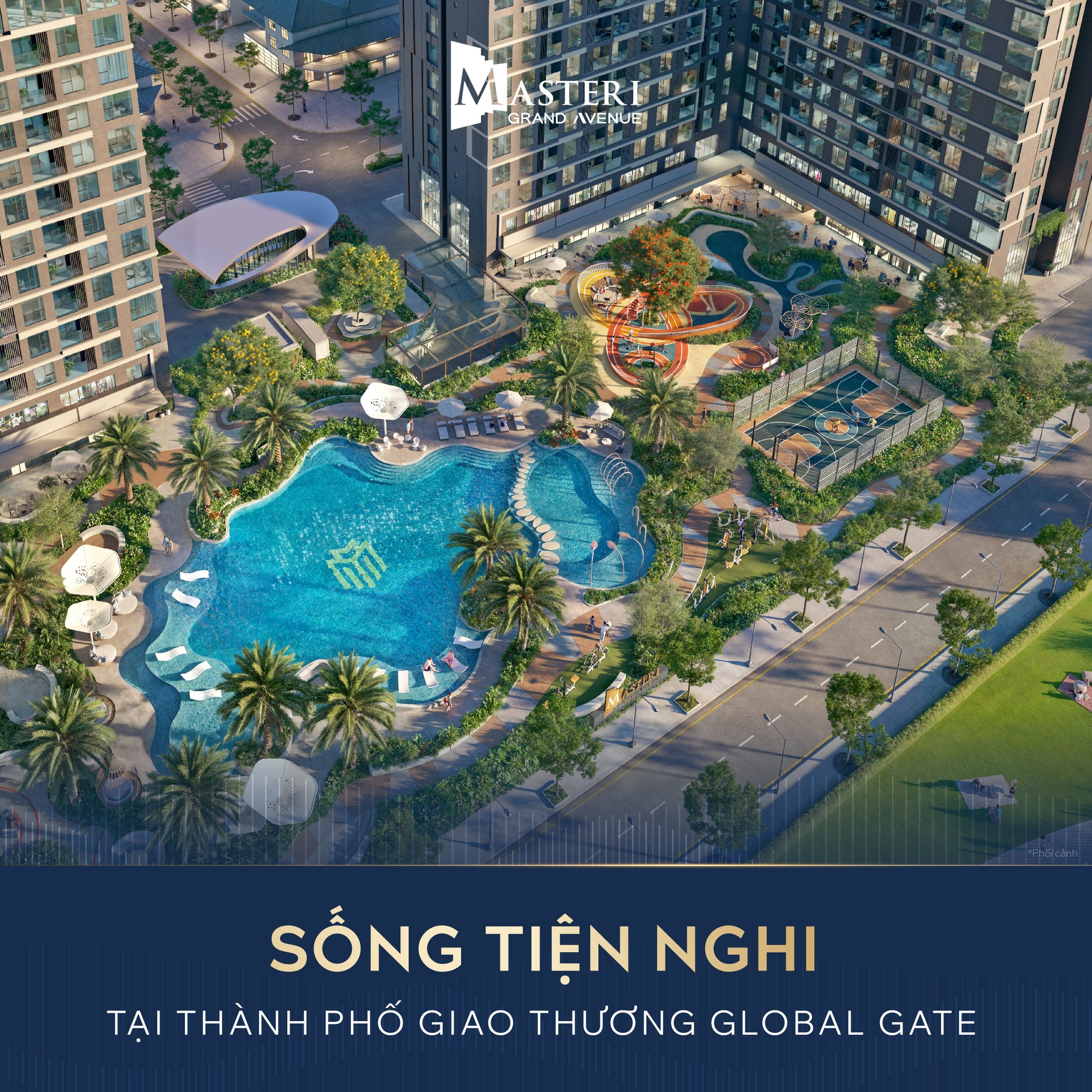 Sống tiện nghi với hệ thống tiện ích đẳng cấp của Masteri Grand Avenue